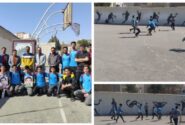 اختتامیه مسابقات فوتبال جام شهیدان اردیبهشتی دبیرستان شهید مطهری