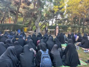 اولین گردهمایی اردویی دانش آموزان دختر معارف شهر تهران.
